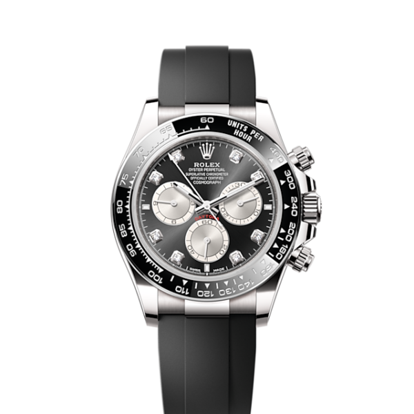 Rolex Cosmograph Daytona 40mm, 18k White Gold, Ref# 126519ln-0004