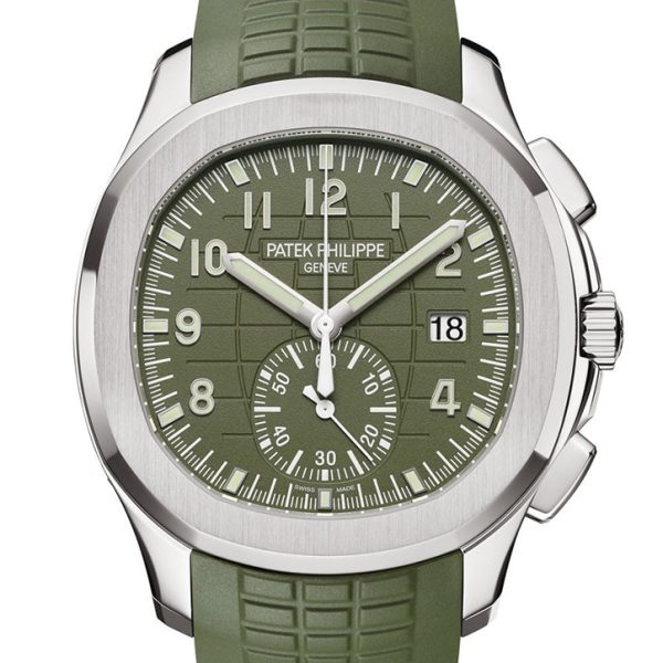 Patek Philippe Aquanaut Khaki Green Mens Watch 5968G-010