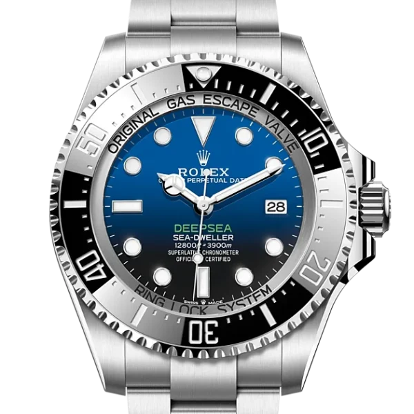 Rolex Sea Dweller Deepsea 44 Deep Blue Dial Stainless Steel Men’s Watch 116660
