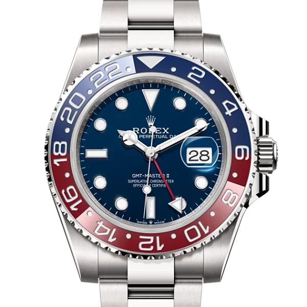 Rolex GMT-Master II Oyster, 40 mm, white gold M126719BLRO-0003