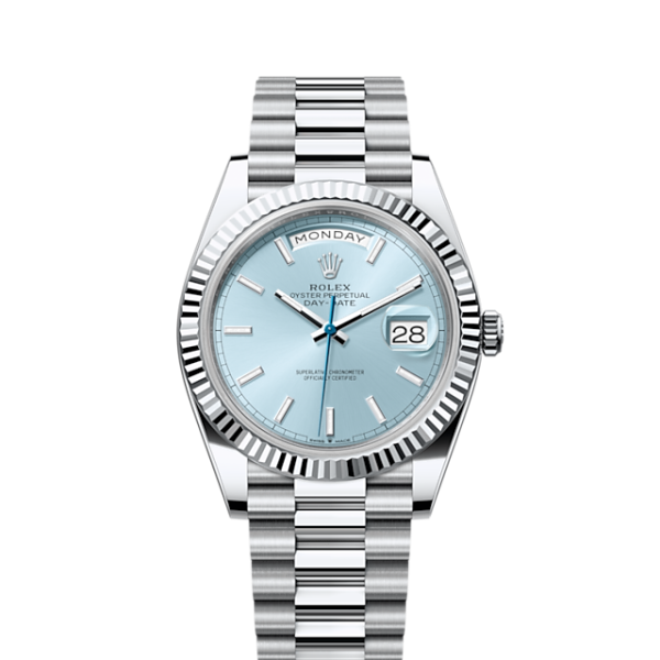 Rolex Day-Date 40, Platinum, 40mm, Ref# 228236-0018