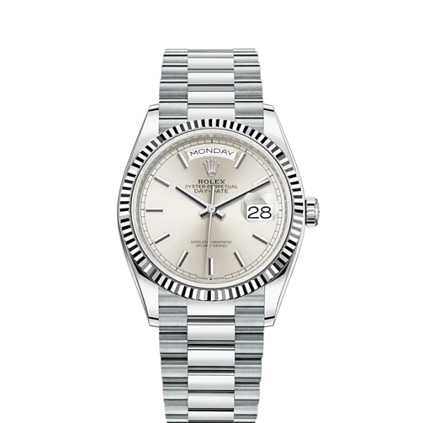 Rolex Day-Date, 36mm, Platinum, Ref# 128236-0001