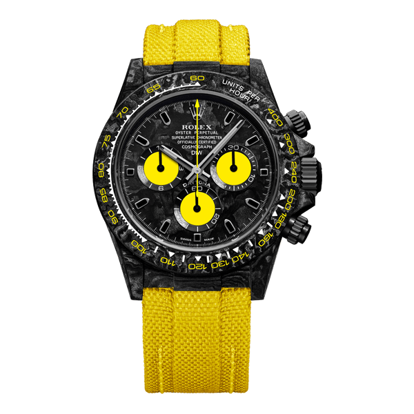 ROLEX Diw Daytona carbon lemon edition 40mm oyster black