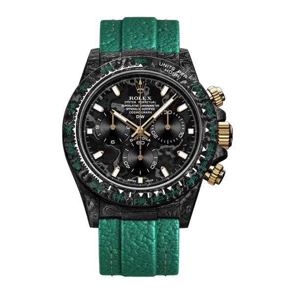 ROLEX Diw Daytona carbon emerald 40mm oyster carbon