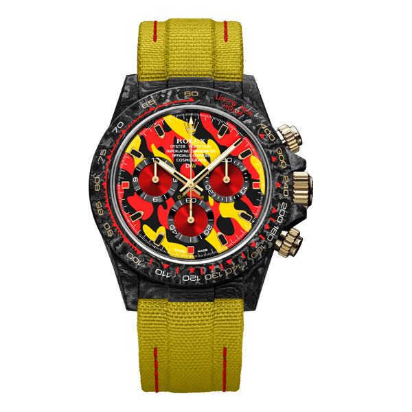 ROLEX Diw Daytona military yellow 40mm oyster black