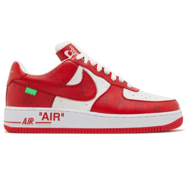 Louis Vuitton x Nike Air Force 1 Low 'Virgil Abloh - White/Red'