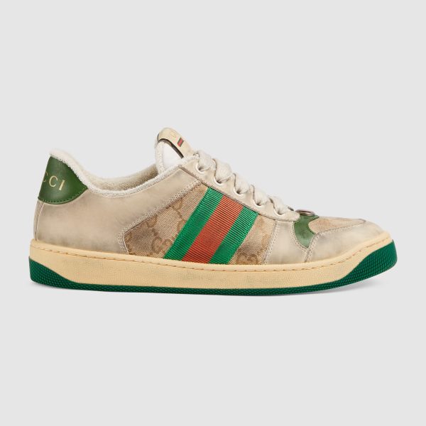 GUCCI Women’s Screener Sneaker Butter Leather