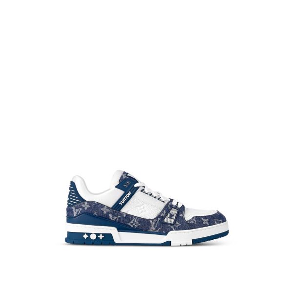 Louis Vuitton Trainer ‘Denim Monogram Blue’ DC