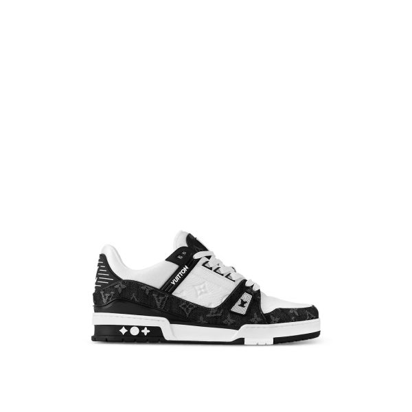 Louis Vuitton Trainer Sneaker ‘Black White’ DC