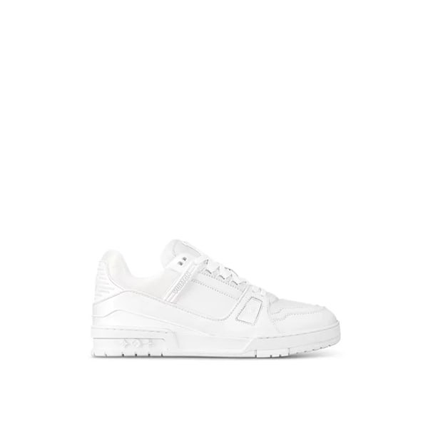 Louis Vuitton Trainer All White Sneaker DC